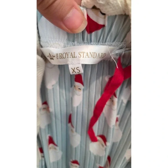 Bump in the Night Pajama Set XS The Royal Standard Santa Claus Thermal‎ - Picture 3 of 8